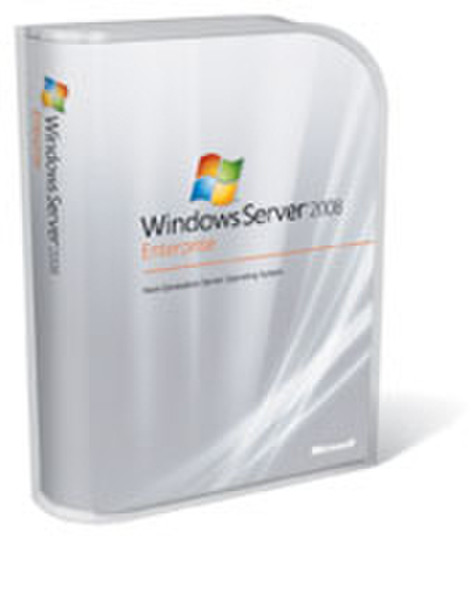 Microsoft Windows Server 2008 Standard, 32-bit/x64, DVD, EN