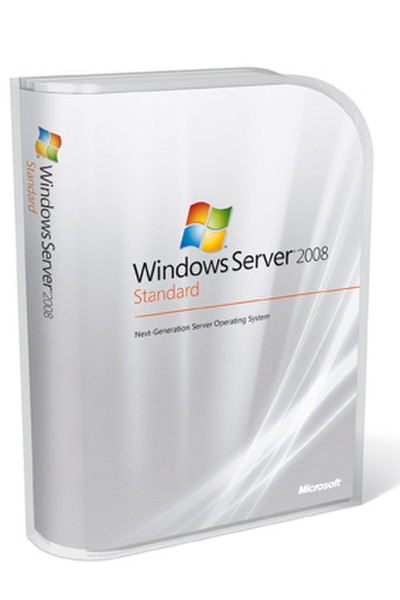 Microsoft Windows Server 2008 Standard without Hyper-V - Complete package - 1 server, 10 CALs - EDU - DVD - 32/64-bit - English