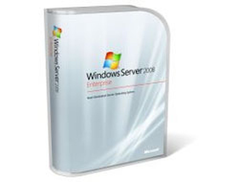 Microsoft Windows Server Enterprise 2008, 32-bit/x64, DVD, 25Clt, DE