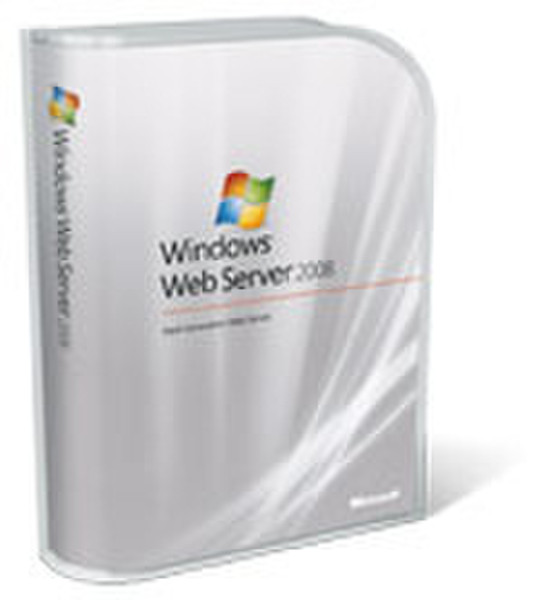 Microsoft Windows Web Server 2008, DVD, 32/64-bit, DE