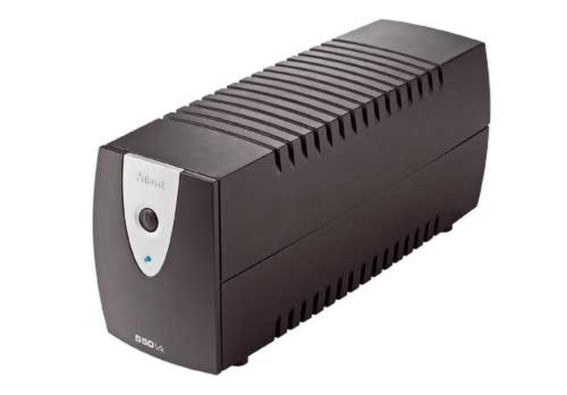 Trust 550VA UPS PW-4055T 550VA Black uninterruptible power supply (UPS)
