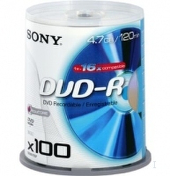 Sony 100 x DVD-R 16x 4.7GB DVD-R 100pc(s)