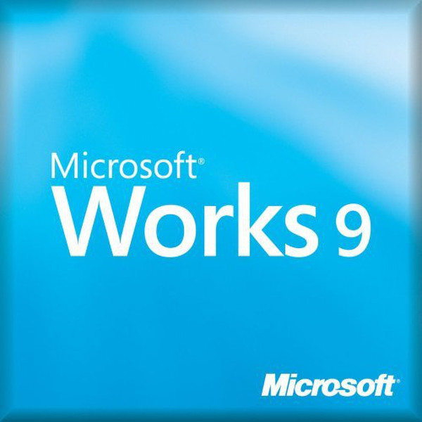 Microsoft Works 9, 3 Pack 1пользов. FRE