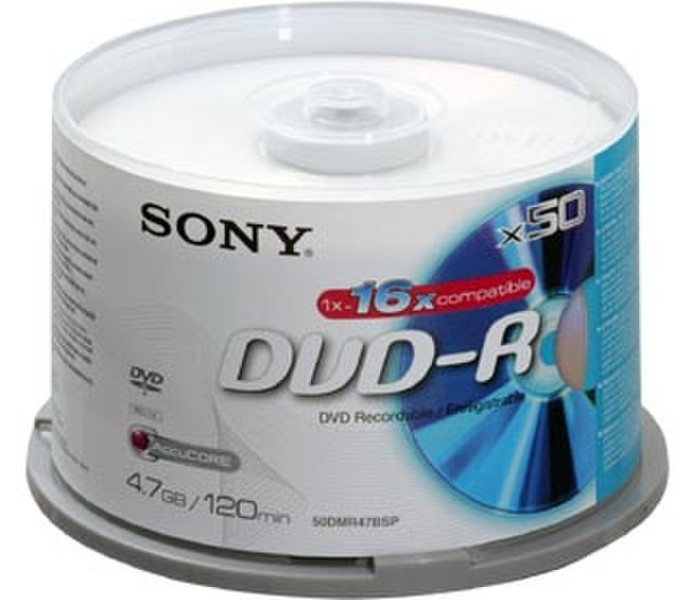 Sony DMR - 50 x DVD-R 16x 4.7GB - spindle