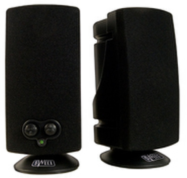Sweex 2.0 Speaker Set 100 Watt Black USB Powered 1W Schwarz Lautsprecher