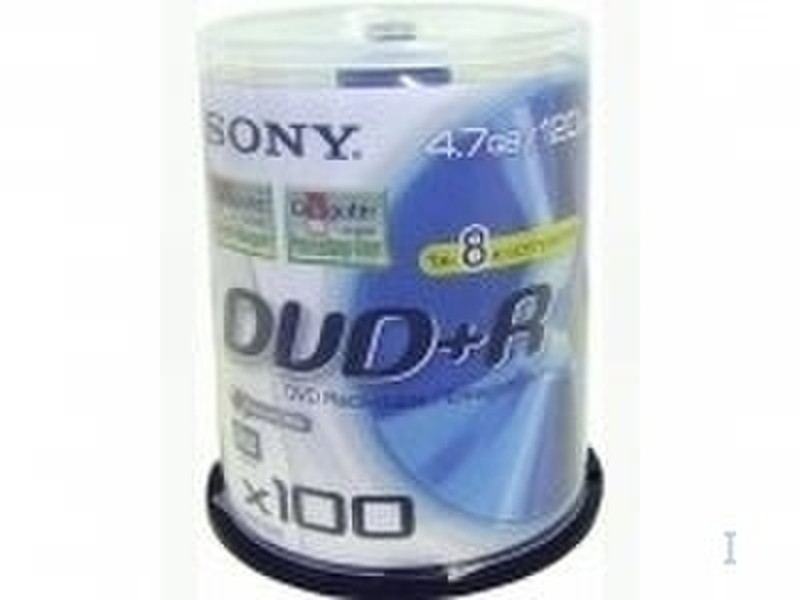 Sony 100 x DVD+R 16x 4.7ГБ DVD+R 100шт