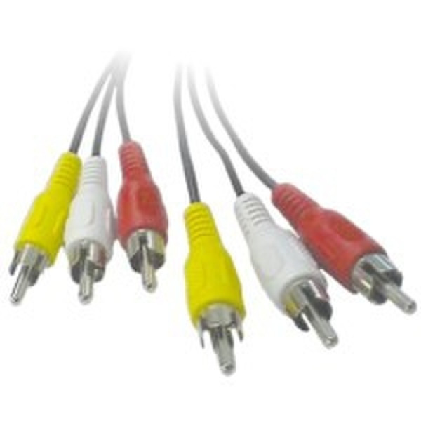 Neklan 1.2m 3 x RCA/3 x RCA