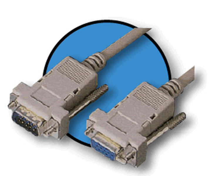 Stey 1.8m HDB15M/HDB15F 1.8m VGA (D-Sub) VGA (D-Sub) Grey