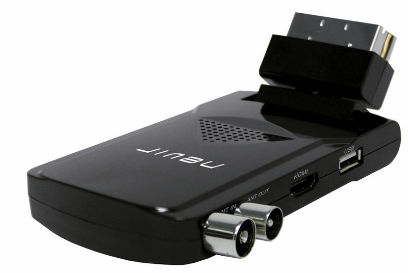 Nevir NVR-2502 DSUGHDH Terrestrial Full HD Black TV set-top box