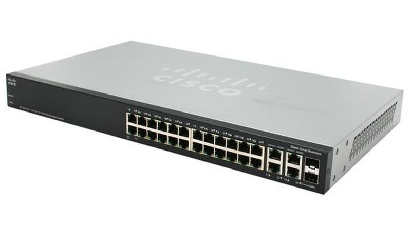 Cisco SF500-24 gemanaged L3 Schwarz