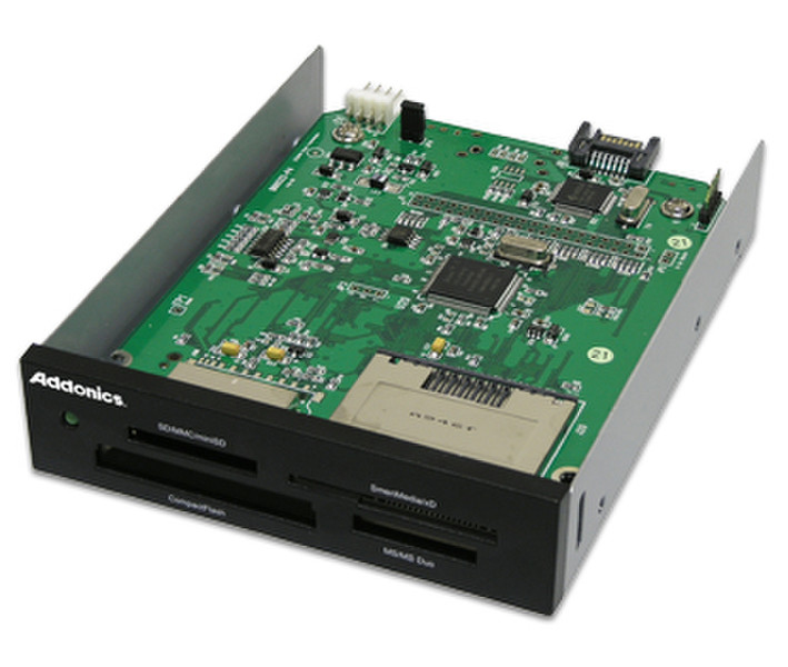 Addonics AEIDDSAUWP-X Внутренний SATA Черный устройство для чтения карт флэш-памяти