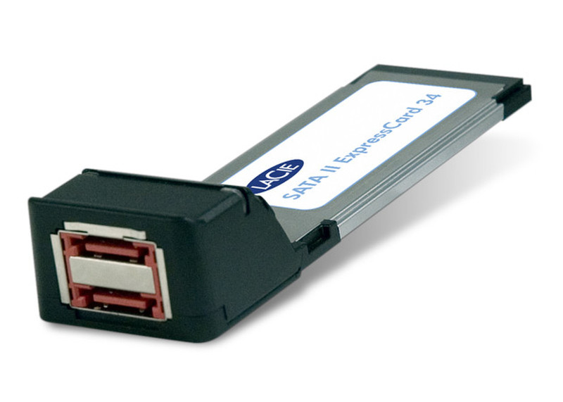 LaCie SATA II ExpressCard 34 3000Mbit/s networking card