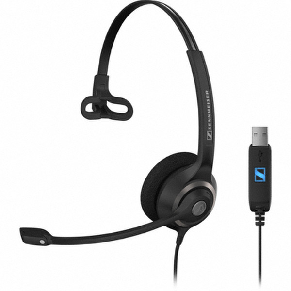 Sennheiser SC 230 USB USB Monaural Head-band Black headset