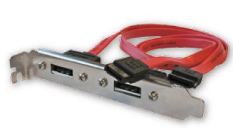 Aten TCSLOTSATA2 0.5m Red SATA cable