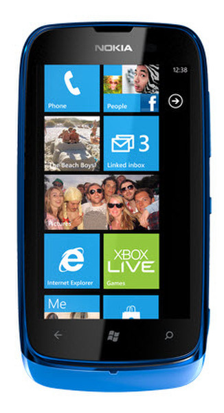 Nokia Lumia 610 8ГБ Бирюзовый