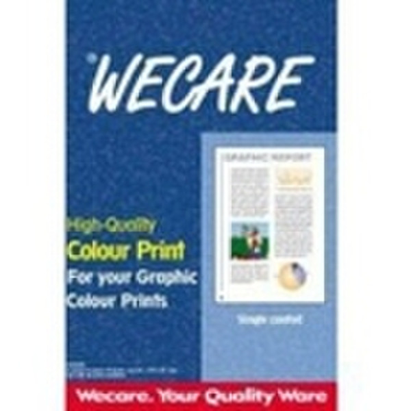 Wecare Colour Print Inkjet Paper A4, 25 sheets inkjet paper