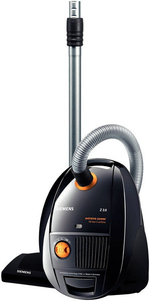 Siemens VSZ3XTRM12 Cylinder vacuum 4L 1800W Black vacuum