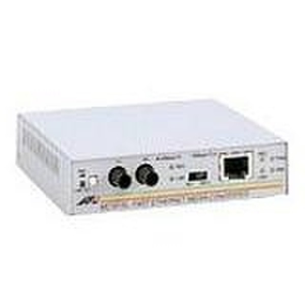 Allied Telesis 100BaseTX to 100BaseFX/ST (MM) (2km) Media Converter 100Mbit/s Netzwerk Medienkonverter