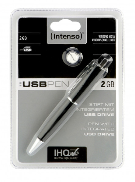 Intenso PEN with USB Drive 2GB 2ГБ карта памяти