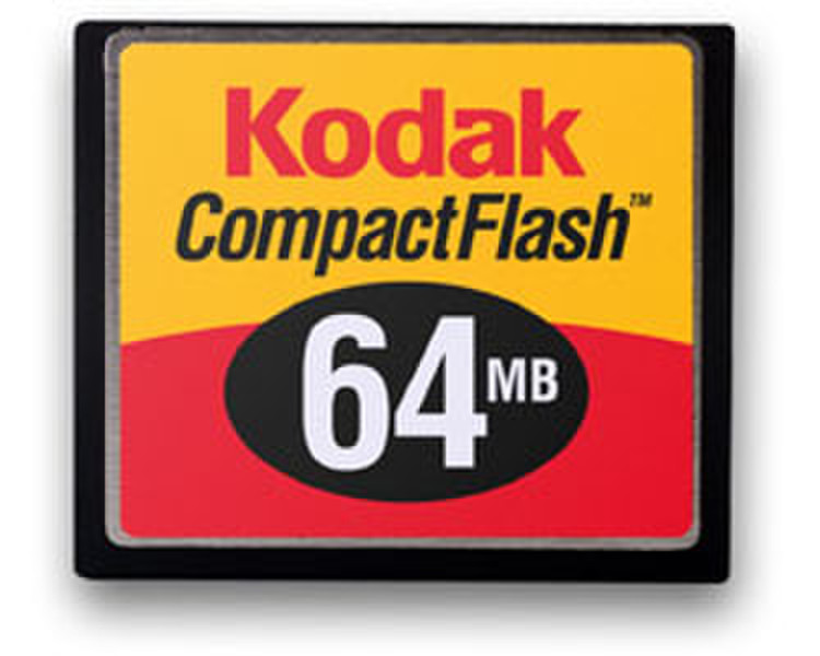Kodak COMPACTFLASH™ 64 MB Card 0.0625GB memory card