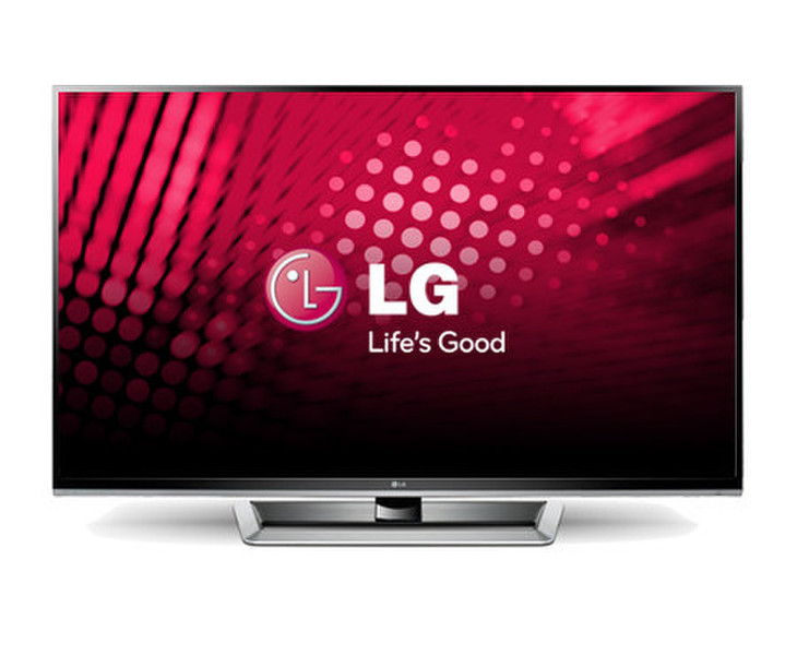 LG 50PM470T 50Zoll 3D Schwarz, Silber Plasma-Fernseher