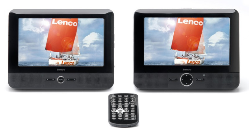 Lenco MES-211 Tisch 7Zoll 480 x 234Pixel Schwarz Tragbarer DVD-/Blu-Ray-Player