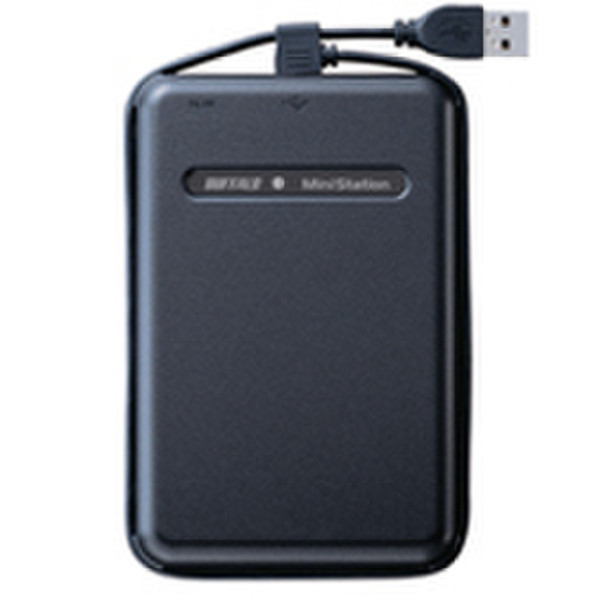 Buffalo MiniStation TurboUSB Portable Hard Drive 320GB Schwarz Externe Festplatte