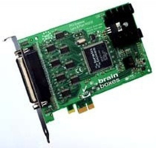 Brainboxes PCI-e 8-port RS232 (9-pin) интерфейсная карта/адаптер