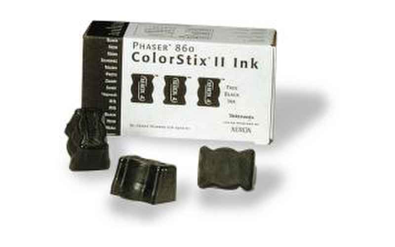 Tektronix Black ColorStix II, Phaser 860 4200страниц 3шт чернильный стержень