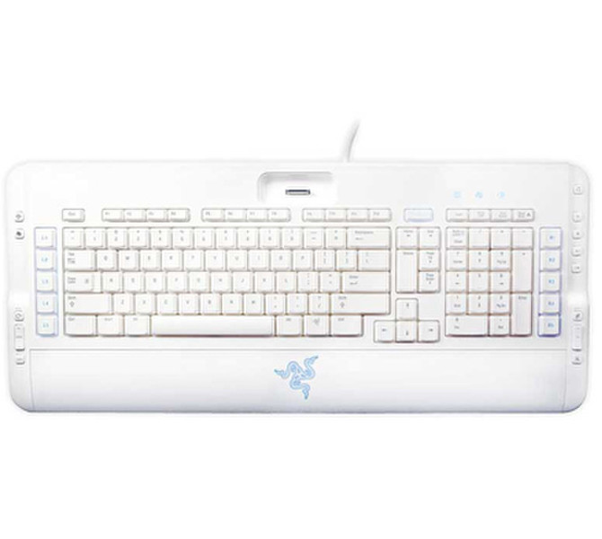Razer Pro|Type USB QWERTY Белый клавиатура