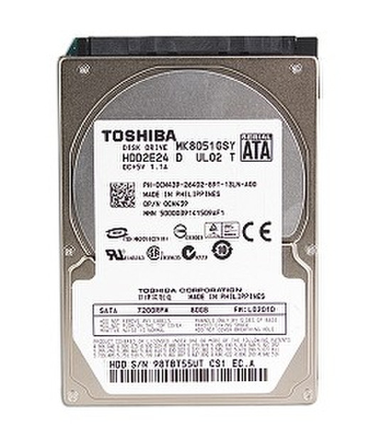 Toshiba 80GB SATA 2.5