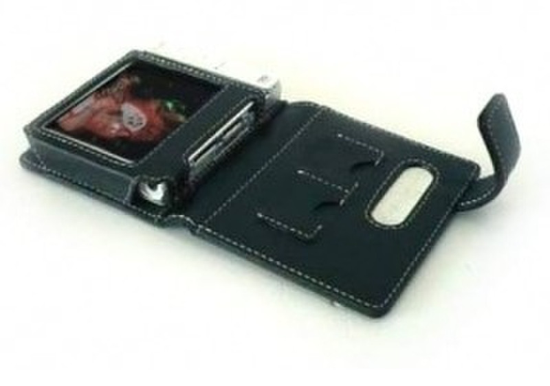 Proporta Alu-Leather Case (ARCHOS 405) - Flip Type Black