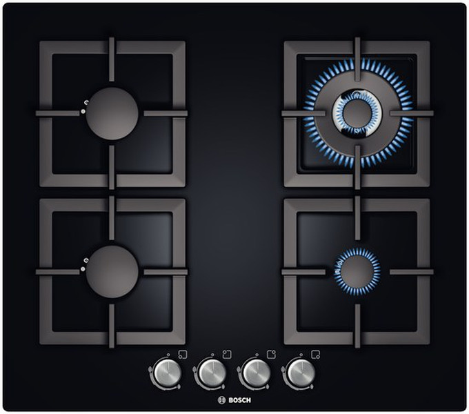 Bosch PPH616B21E built-in Gas Black hob