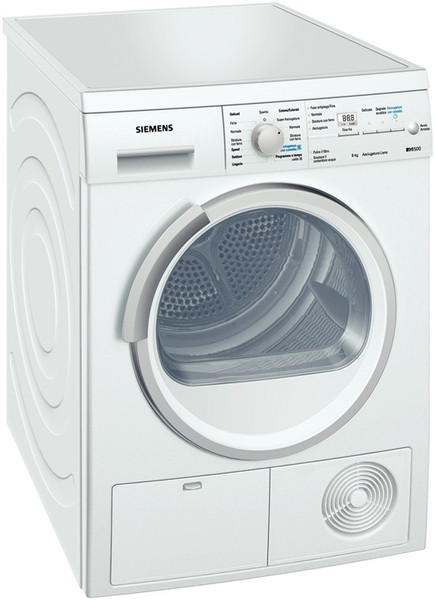 Siemens WT46E305IT Freistehend Frontlader 8kg B Weiß Wäschetrockner