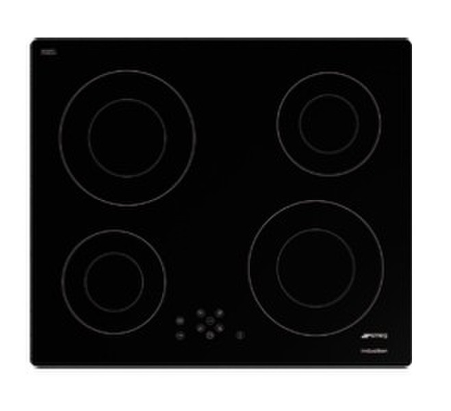 Smeg SE640ID1 built-in Electric induction Black hob