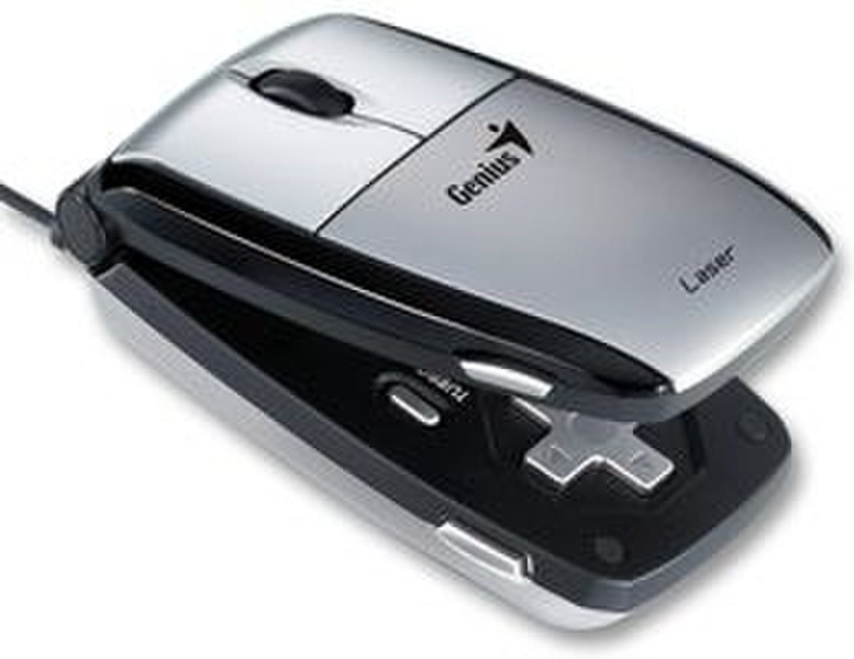 Genius Navigator 365 Laser USB Лазерный 1600dpi Серый компьютерная мышь
