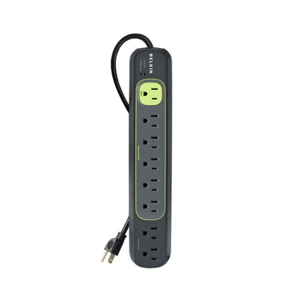 Belkin Conserve Smart AV 8AC outlet(s) 120V Black surge protector