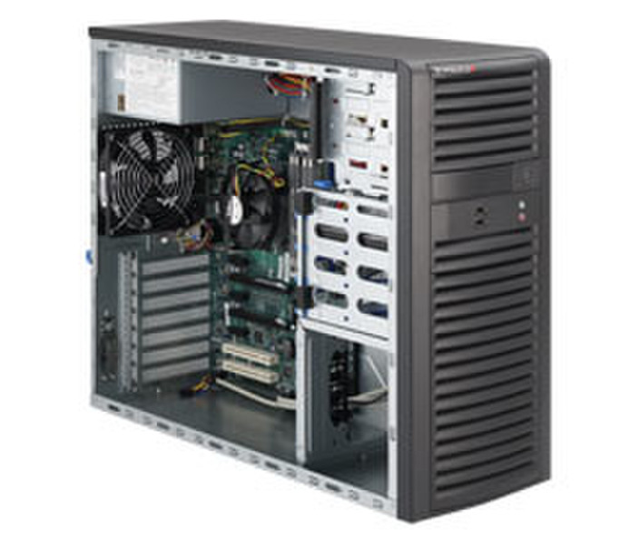 Supermicro SuperWorkstation 5037A-T Intel P67 Express Socket H2 (LGA 1155) Midi-Tower Черный