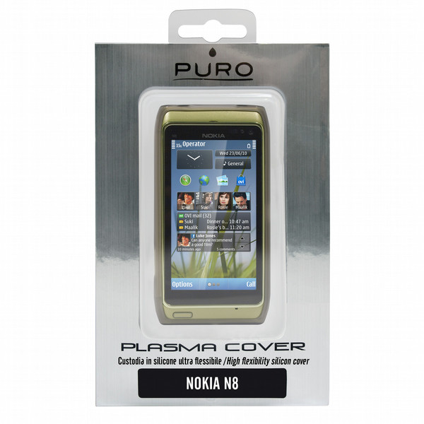 PURO Plasma Cover case Grau