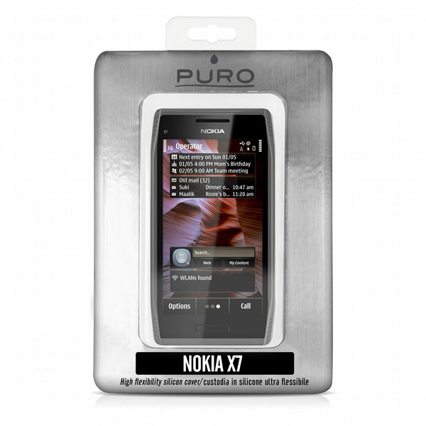 PURO Plasma Cover Grey,Transparent