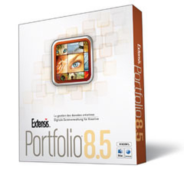 Extensis Portfolio 8.5.x, StandAlone, CD, EN, Mac