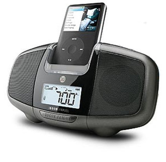 DLO iBoom, Black Black docking speaker