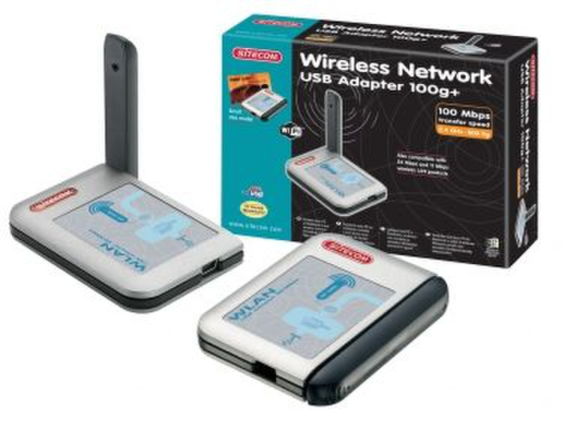 Sitecom WL-107 - Wireless USB adapter 100Mbps 100Mbit/s Netzwerkkarte