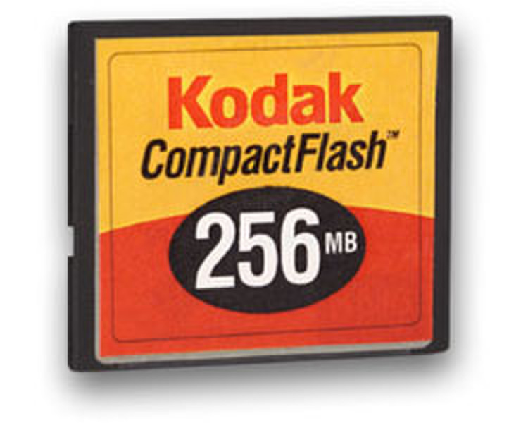 Kodak COMPACTFLASH™ 256 MB Card 0.25GB CompactFlash memory card