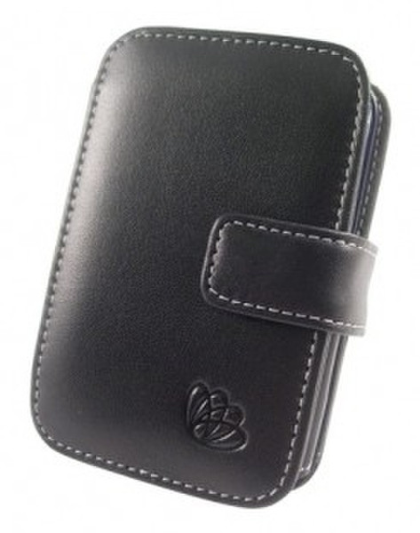 Proporta Alu-Leather Case (Palm Z22 Series) - Book Type Leder Schwarz