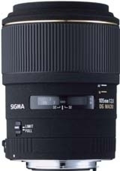 Sigma MACRO 105mm F2.8 EX DG Pentax Black