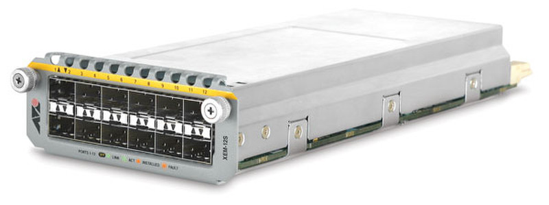 Allied Telesis 12-Port Gigabit SFP Expansion Module network switch component