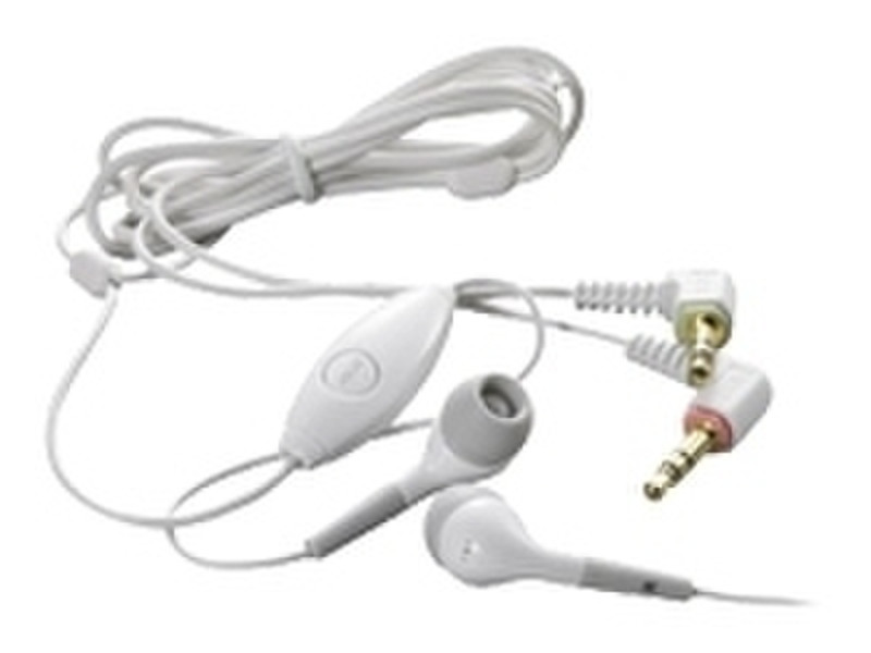 ASUS Eee PC Wired Headset white Binaural Wired White mobile headset
