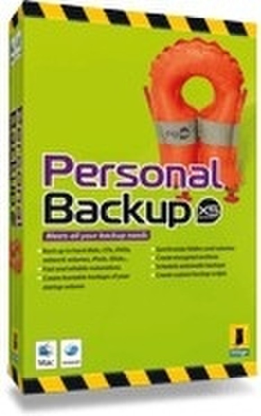 Intego Personal Backup X5, 2-9 user, EN