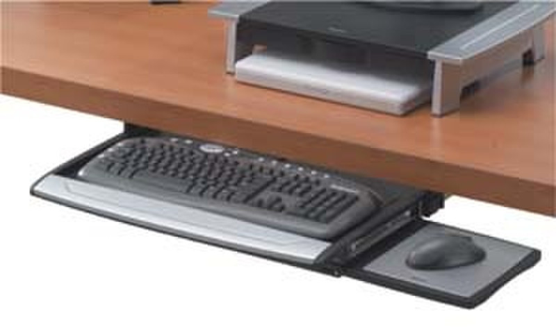 Fellowes Deluxe Keyboard Drawer w/Soft touch Wrist Rest